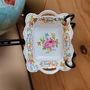 Vintage Noritake Dresdena floral dish